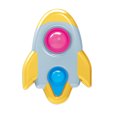 thumbnail image 1 of Rocket Dimple Sensory Toys Alivio del estrés para niños Tablero antiestrés (Gris) Likrtyny juguetes de los niños, 1 of 8
