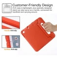 thumbnail image 5 of iPad 9th8th 7th Gen Case for Kids, Allytech Soft EVA Shockproof Lightweight Convertible Handle Stand Chilren Proof Kiddie Todder Friend Cover Case for Apple iPad 10.2" 2021 2020 2019,Orange, 5 of 7