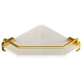 thumbnail image 1 of Acrylic Wall Mounted Triangle Shelf Space Saving Removable Design Shelf for Solid Metal Surfaces, 1 of 10