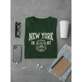 thumbnail image 3 of New York Retro College T-Shirt Men -Image by Shutterstock, Male XX-Large, 3 of 4