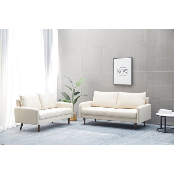 Kingway Jadier Velvet 2-piece Living Room Set