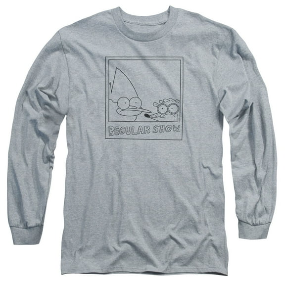 Regular Show - Poloroid - Long Sleeve Shirt - XXX-Large