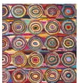 thumbnail image 4 of SAFAVIEH Nantucket Marta Geometric Circles Cotton Area Rug, Pink/Multi, 11' x 15', 4 of 6
