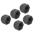 thumbnail image 1 of Tapa de flare de plástico Uxcell con rosca hembra, 5 piezas, 45 grados, tapa de válvula de ajuste de tubo SAE de 1/2", 1 of 6