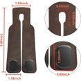 thumbnail image 6 of Car Hooks for Headrest, 2 in 1 Car Seat Hooks for Headrest, Purse Bag Hanger for Car, Car Hangers for Seat Headrest (Brown - 1 Pack), 6 of 6