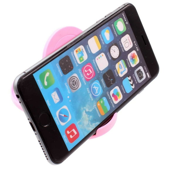 Pink Fold-up Stand for Samsung Galaxy A16 5G - Holder Travel Desktop Cradle Dock for Galaxy A16 5G