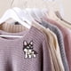 thumbnail image 2 of Minnieouse 4 Uds. De pegatinas de apliques bordados de perros Husky de algodón para un aspecto sofisticado, Parche de chaqueta de animales para Accesorios de disfraces, 2 of 6