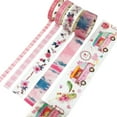 thumbnail image 4 of Wrapables Decorative Washi Tape Box Set (10 Rolls), Romantic Pink, 4 of 8