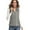 Gray, variant on Women's Vests - Padded Lightweight Vest for Women, Stand Collar Quilted Gilet with Zip Pockets