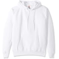 thumbnail image 1 of Hanes Men's Pullover EcoSmart Hooded Sweatshirt, white, Medium, 1 of 1