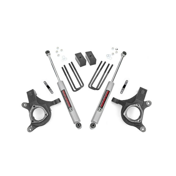 Rough Country 3" Lift Kit for 07-13 Chevy Silverado GMC/Sierra 1500 2WD - 10730 Fits select: 2007-2013 CHEVROLET SILVERADO, 2007 GMC NEW SIERRA