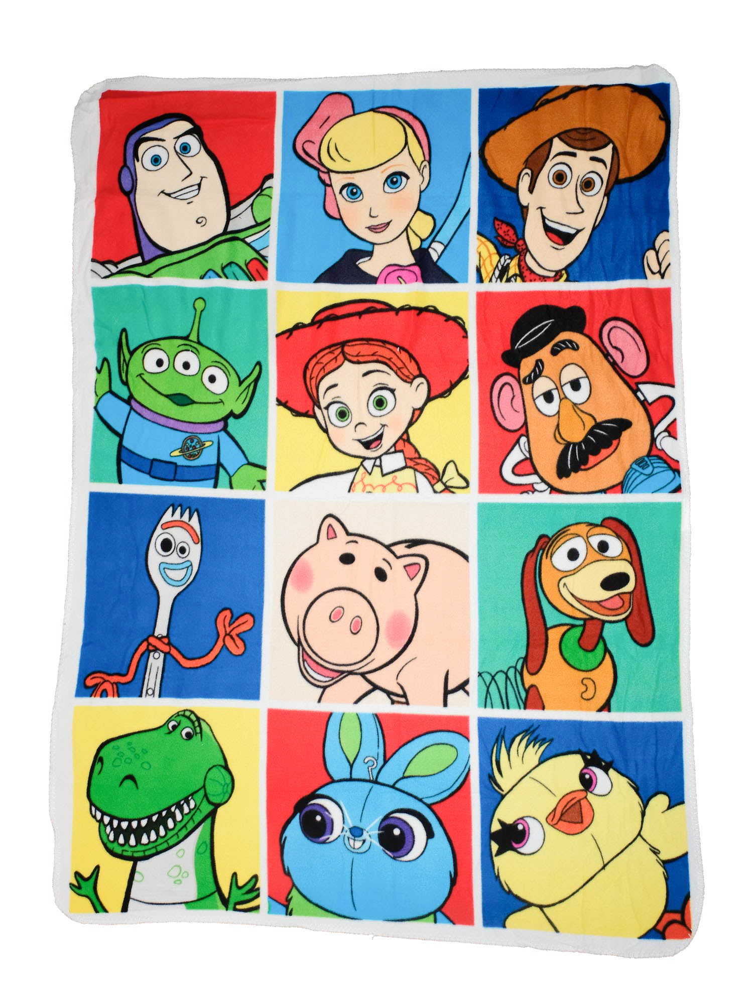 Disney Toy Story 4 Fleece Blanket 45 X 60 Family Portrait Throw Walmartcom Walmartcom