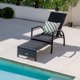 thumbnail image 2 of Costway Chaise Lounge para Patio, Tumbona de Ratán para Exteriores con Otomana Retráctil, Respaldo Ajustable en 5 Niveles, Estructura de Metal Reforzada, Silla Reclinable de Mimbre para Patio y Jardín, 2 of 4