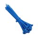 thumbnail image 1 of Brida para cables de plástico reutilizable, 3*200 mm, Bridas para cables reutilizables, Bridas para cables de nailon Rilsan, Azul, Paquete de 100 piezas JM MX-0137776FYD, 1 of 4