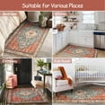 thumbnail image 6 of Indoor/Outdoor 8' x 10' Portia style Area Rug, Portia style Easy Cleaning, Non Shedding, Bed Room, Living Room, Dining Room, Backyard, Deck, Patio (8x10), 6 of 12