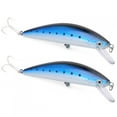 thumbnail image 1 of Cebo de pesca Bling Bling 2 piezas Señuelo de pececillo que se hunde, 1 of 14