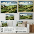 thumbnail image 4 of Designart "Isle This Ireland Emerald wall decor III" Ireland Floater Framed Wall Art Living Room, 4 of 7