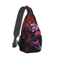thumbnail image 2 of Death Note Ryuk Crossbody Bag Casual Sling Backpack Chest Bag Multipurpose Crossbody Shoulder Bag Hiking Daypacks, 2 of 9