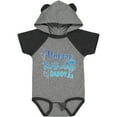 thumbnail image 3 of Inktastic Blue Happy Birthday Daddy Boys or Girls Baby Bodysuit, 3 of 5
