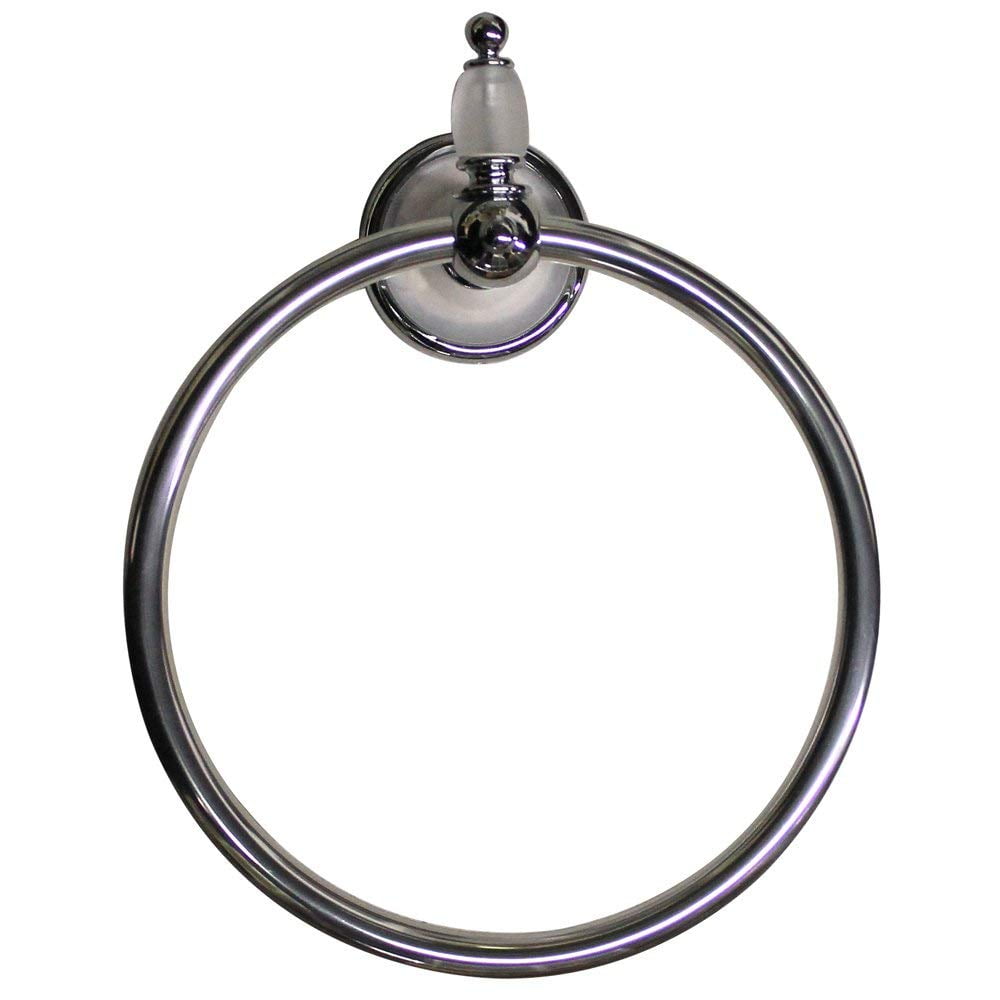 Chrome 6-Inch Danze DH440577 Manhattan Towel Ring