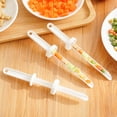 thumbnail image 3 of SEWACC Convenient Handheld Food Injector for Daily Use Safe and Washable PP Material White Pieces, 3 of 8