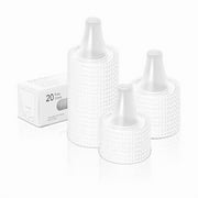 ZLC500pcs Ear Thermometer Probe Covers, Lens Filters， Refill Covers for All Braun themometer Thermometer Models Digital Thermometers Disposable Covers (500pcs)…