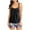 Black, variant on VBVC Women Two Piece Tankini Swimsuit with Shorts Tummy Control Racerback Bathing Suits Tops