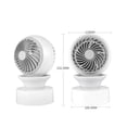 thumbnail image 4 of Ventilador de circulación de aire circulante con oscilación automática de 120  degree Ventilador de escritorio inalámbrico de respiración 3 Gris Colco circulador de aire, 4 of 8
