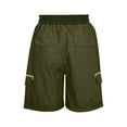 thumbnail image 3 of ABATAB Cargo Shorts for Women Lightweight Hiking Shorts Athletic Wide Leg Shorts for Camping Travel Golf with Pockets, 3 of 3
