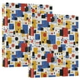 thumbnail image 2 of Three Ring Binder Square and Circle 1.5 Inch Round Binder D-Rings for Office Supplies and More, 2 of 9