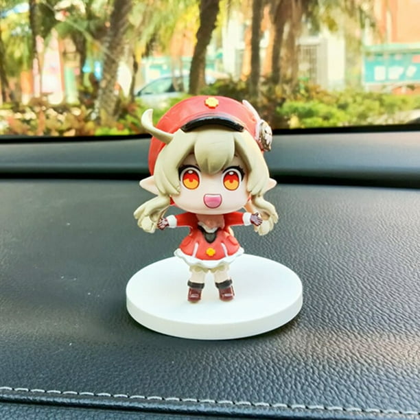 Figura de acción de Anime Genshin Impact Klee, 16cm, Paimon de impacto, Ganyu/Keqing/Hu Tao, modelo de colección, muñeco de juguete Gong Bohan LED