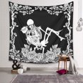 thumbnail image 4 of Billuyoard Tapiz con temática de Halloween, hogar, dormitorio, sala de estar, dormitorio, manta colgante de pared, decoración de alfombras Decoración del hogar, 4 of 6