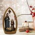 thumbnail image 4 of Colección Belén Navideño Resina Religioso Bebé Sagrada Familia Nacimiento Los 22.5x12.5x7.5CM, 4 of 9