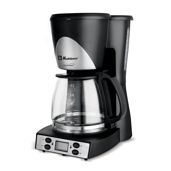 Koblenz® 12cup Kitchen Magic Collection Programmable Coffee Maker