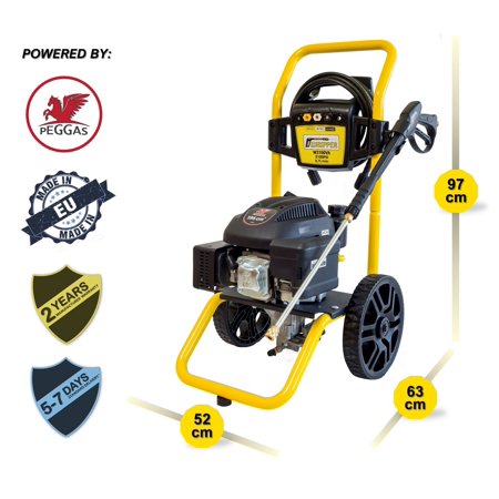 - Waspper W3100VA 3100PSI 2.9 GPM Gas Powered Cold Water High Pressure Washer