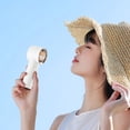 thumbnail image 1 of EGNMCR Handheld Mini Fan, Portable Pocket Fan,3600mAh Battery Operated Rechargeable Personal Fan, 3-15 Hours Working Time For Outdoor Activities, Summer Gift, Mother's Day Gift Ideas, 1 of 8