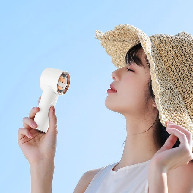 Boovnll Handheld Mini Fan, Portable Pocket Fan,3600Mah Battery Operated Rechargeable Personal Fan, 3-15 Hours Working for Outdoor Activities, Summer Gift
