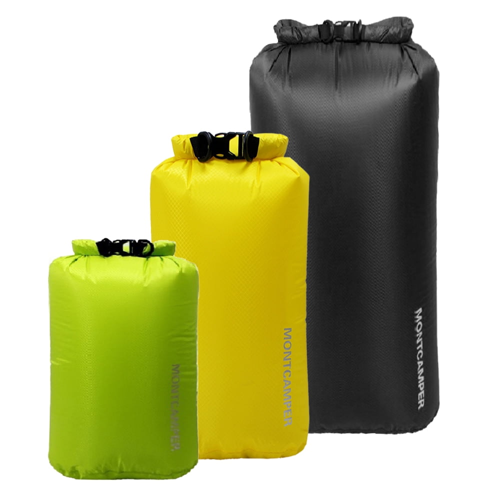 Sorven dry sacks Sacks Waterproof Dry Sacks Pack of 3 Lightweight Waterproof Storage Dry Bags for Outdoor Camping Boating Hiking Rafting