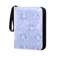 thumbnail image 4 of ALAZA Sparkling Disco Balls Trading Card Binder 4 Pocket Cards Collection Album 400 Folder Holder, 4 of 6