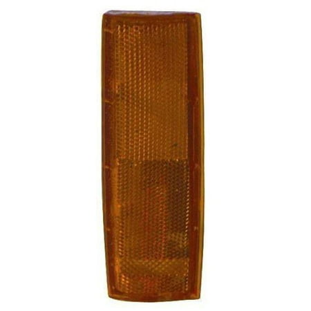 Go-Parts OE Replacement for 1991 - 1993 GMC Sonoma Side Marker Light Assembly / Lens Cover - Front Right (Passenger) Side 929918 GM2551108 Replacement For GMC Sonoma