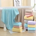 thumbnail image 2 of Under $5 Large Bath Towels, 100% Cotton Towels Adult Quick Drying Large Towel Washcloth Water Absorbent Non Fluffys Highly Absorbent Towels for Bathroom, Gym, Hotel 55 X 28Inches, 2 of 8