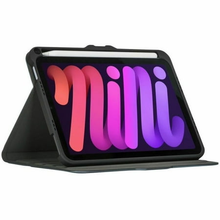 Targus - VersaVu Antimicrobial Case for 8.3" iPad mini (6th gen.) - China Blue