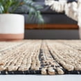 thumbnail image 4 of SAFAVIEH Natural Fiber Jack Striped Area Rug, Black/Natural, 10' x 14', 4 of 8