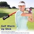 thumbnail image 3 of New Golf Warm Up Stick Golf Swing Trainer Aid For Improved Rhythm, Flexibility, Balance, Tempo and Strength Golf Training Aids Red, 3 of 6