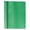 Green, variant on Clear Front Report Cover Tang Fasteners Letter Size Black 25/Box