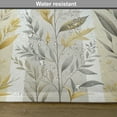 thumbnail image 5 of Ambesonne Yellow Place Mats Set of 4, Leaves of Modern Farmhouse, Standard Size, Pale Coffee Purpleblue, 5 of 5