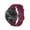 Wine, variant on TPU Silicone Sports Watch Bands Sweat Proof Solid Color Strap with Convenient Adjustment and Widely Compatible Design
