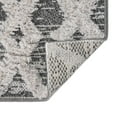 thumbnail image 5 of Sabrina Soto Casa Collection Area Rug - Valencia (2' 3" x 8' Runner Anthracite Gray/Ivory), 5 of 9