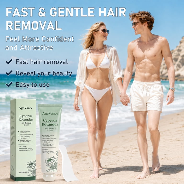 Age Vance Hair Removal Cream for Women, Body Hair Removal Cream