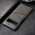 thumbnail image 4 of ELEHOLD for Google Pixel 6 Pro Case, Google Pixel 6 Pro Wallet Case with Credit Card Holder, Slim PU Leather Hard Card Pocket Back Cover Shockproof Protective Case,Gray, 4 of 4